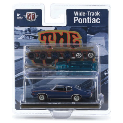 1969 Pontiac GTO - Blue (Auto-Wheels Release 06, O'Reilly Exclusive with wheel kit)