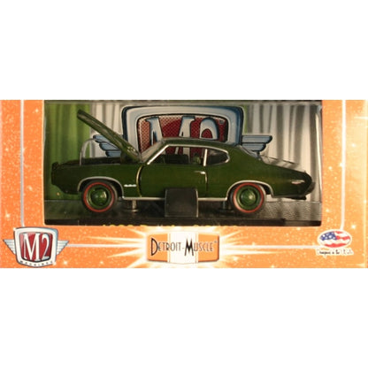 1969 Pontiac GTO - Dark Green (Box)