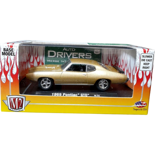 1969 Pontiac GTO - Gold (Box)