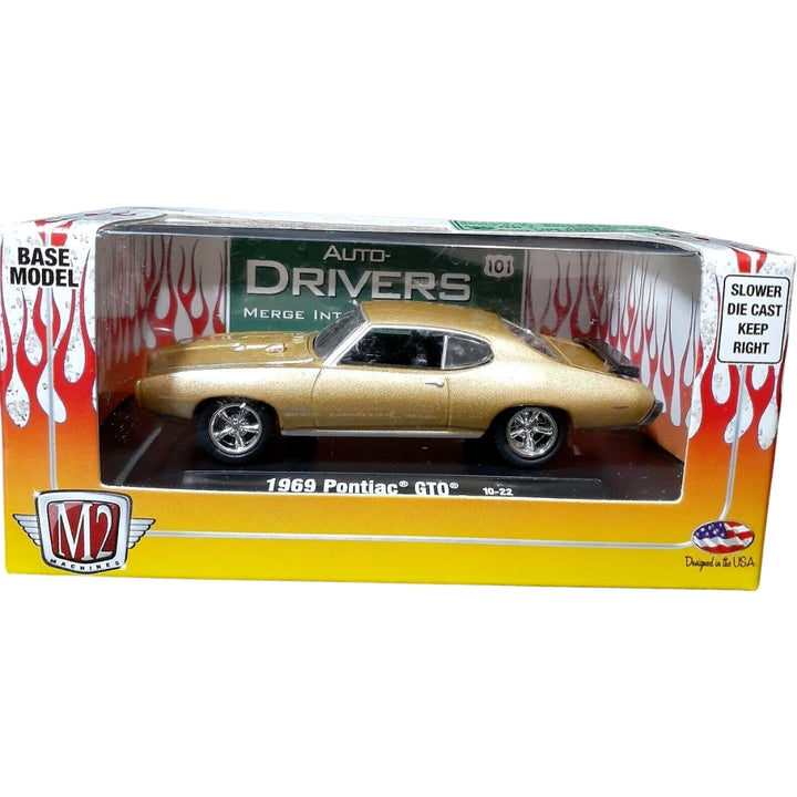1969 Pontiac GTO - Gold (Box)