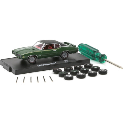 1969 Pontiac GTO - Green (Auto-Wheels Release 08 - Chase, with wheel kit)