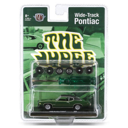1969 Pontiac GTO - Green (Auto-Wheels Release 08, with wheel kit)