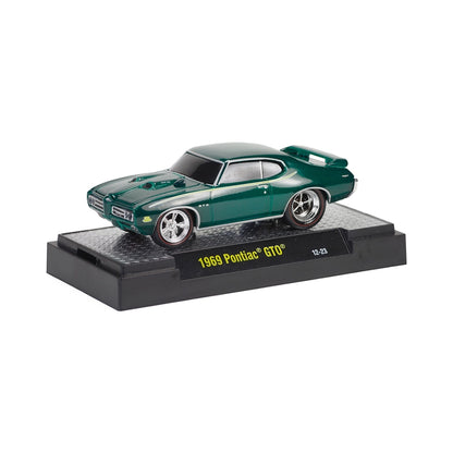 1969 Pontiac GTO - Green (Clamshell Blister)