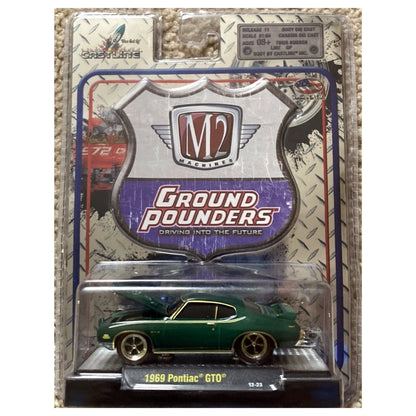 1969 Pontiac GTO - Green (Clamshell Blister)