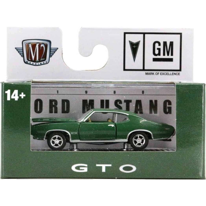 1969 Pontiac GTO - Green (Release 69, Auto-Meets / Detroit Muscle)