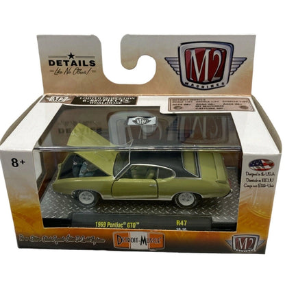 1969 Pontiac GTO - Light Green (Detroit Muscle Release 47)