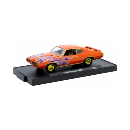 1969 Pontiac GTO - Orange (Yellow Chrome Rims & Details - Chase)