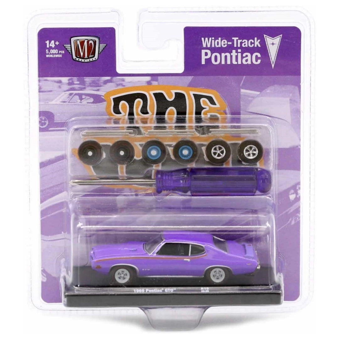 1969 Pontiac GTO - Purple (Auto-Wheels Release 15, O'Reilly Exclusive with wheel kit)