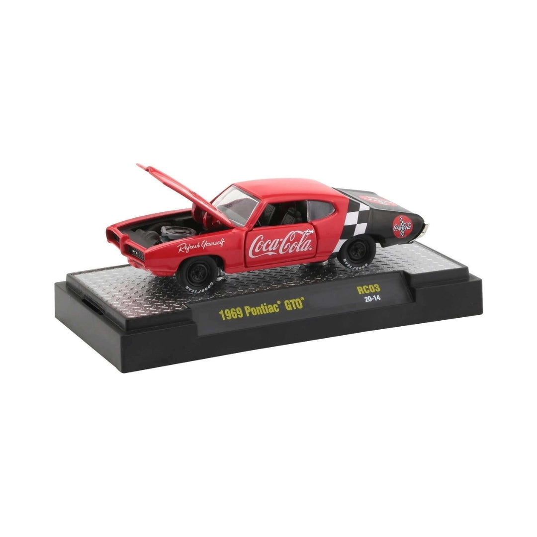 1969 Pontiac GTO - Red (Coca-Cola Series RC03, Goodyear)