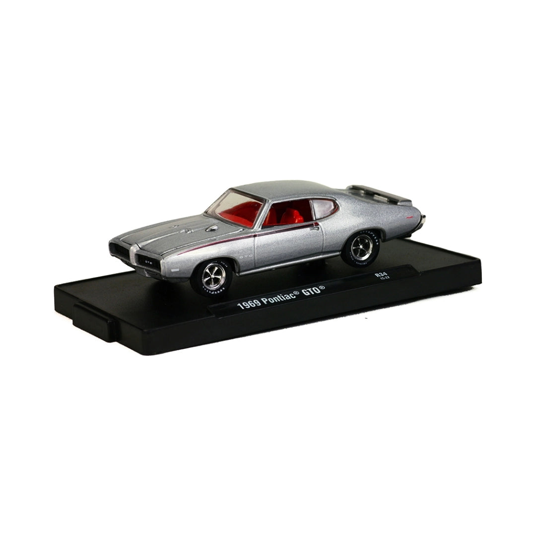 1969 Pontiac GTO - Silver (Auto-Drivers Release 34)