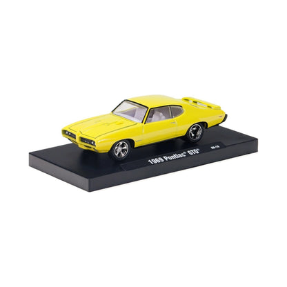 1969 Pontiac GTO - Yellow (Blister Card)