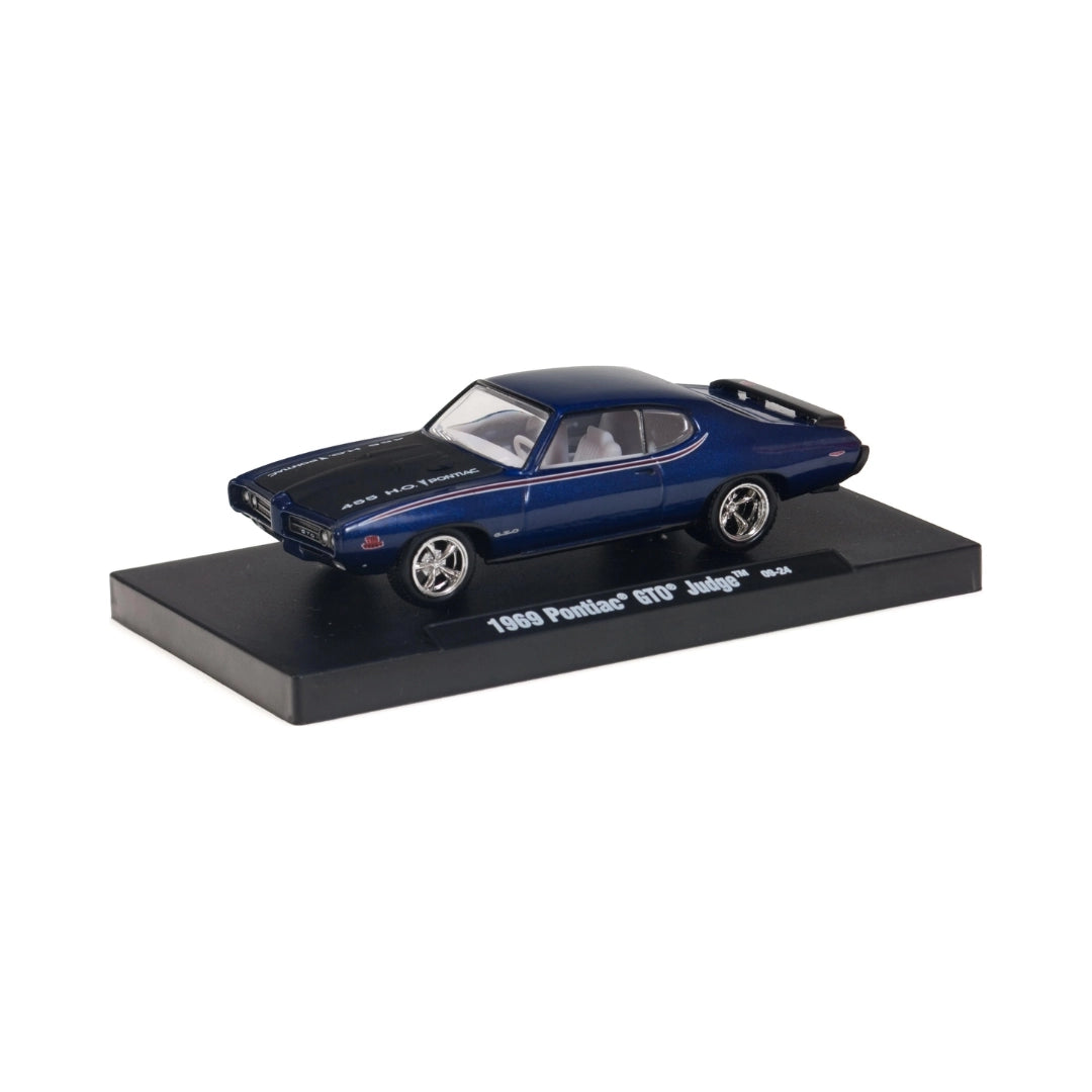 1969 Pontiac GTO Judge - Blue (Blister Card)
