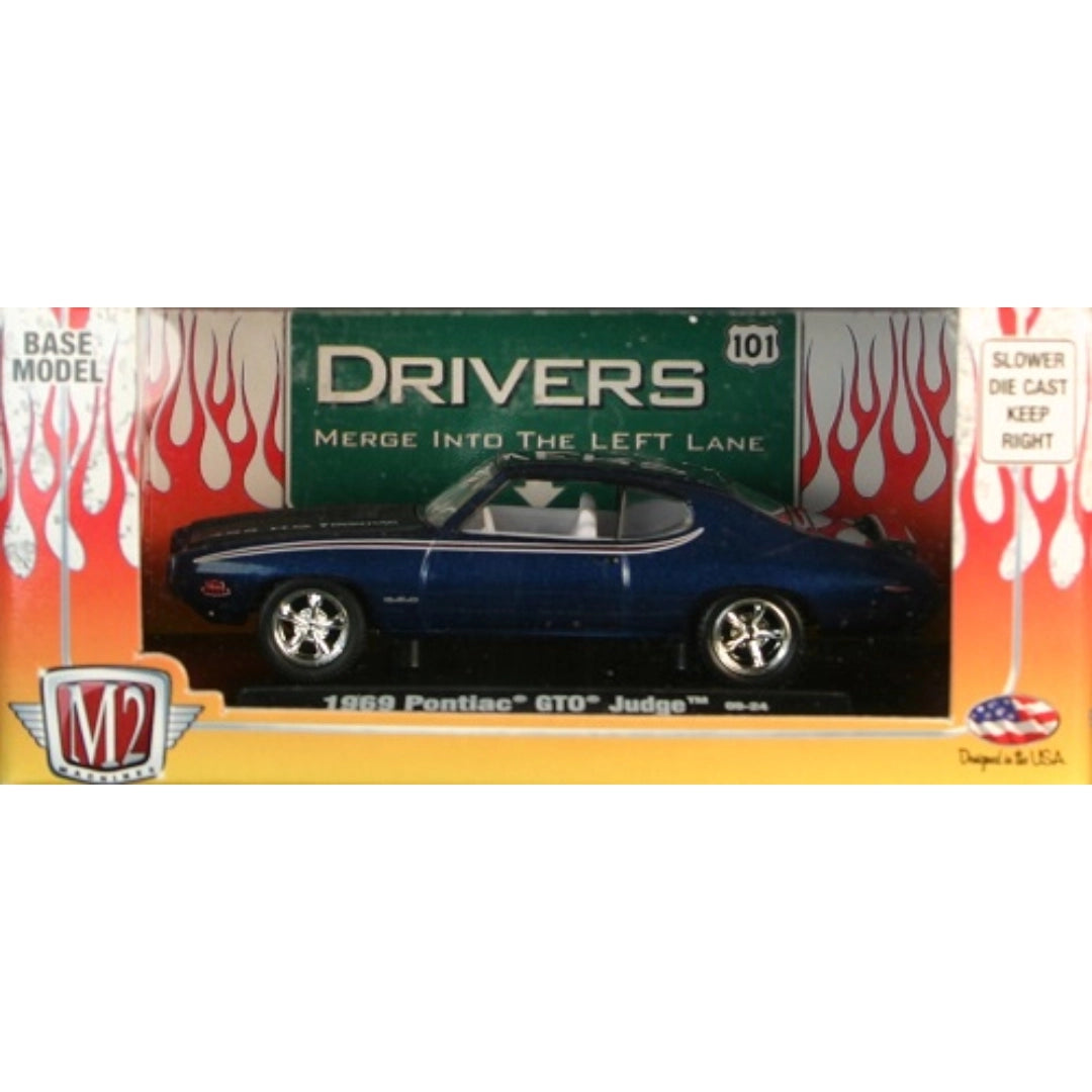 1969 Pontiac GTO Judge - Blue (Box)