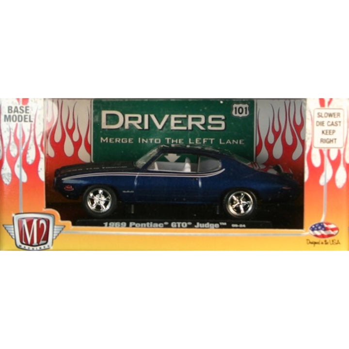 1969 Pontiac GTO Judge - Blue (Box)