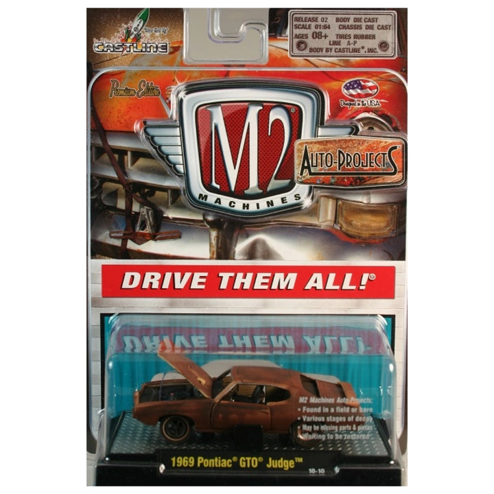 1969 Pontiac GTO Judge - Brown (Clamshell Blister)