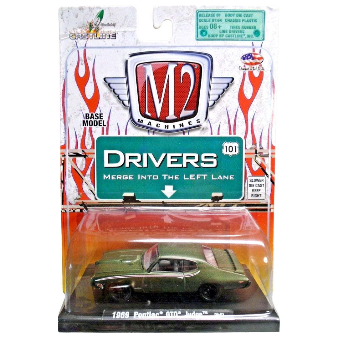 1969 Pontiac GTO Judge - Green (Auto-Drivers Release 01)