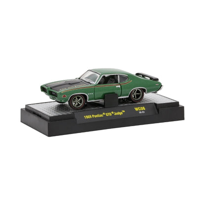1969 Pontiac GTO Judge - Green (Wild Cards Release WC06)
