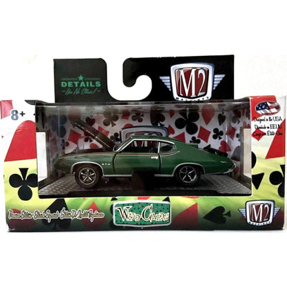 1969 Pontiac GTO Judge - Green (Wild Cards Release WC06)