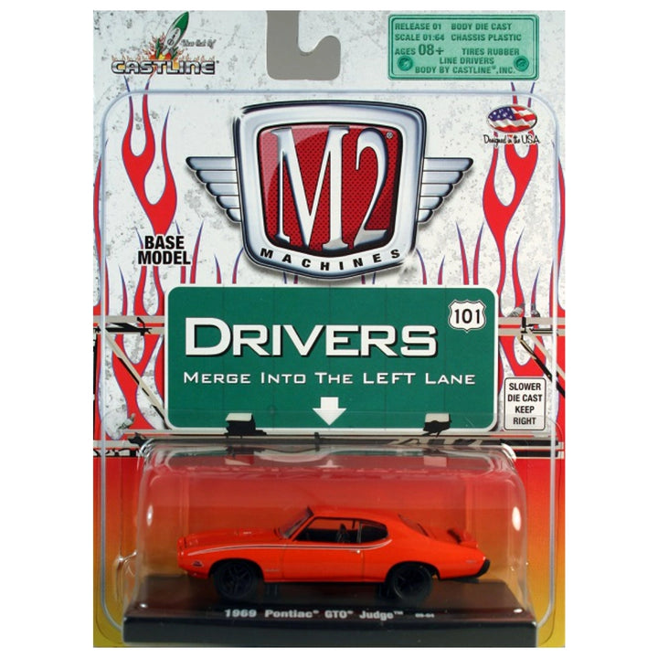 1969 Pontiac GTO Judge - Orange (Auto-Drivers Release 01)