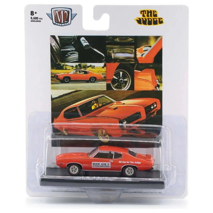 1969 Pontiac GTO Judge - Red (Auto-Drivers Release 80, Ram Air V)
