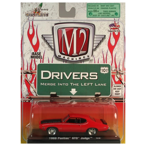 1969 Pontiac GTO Judge - Red (Blister Card)