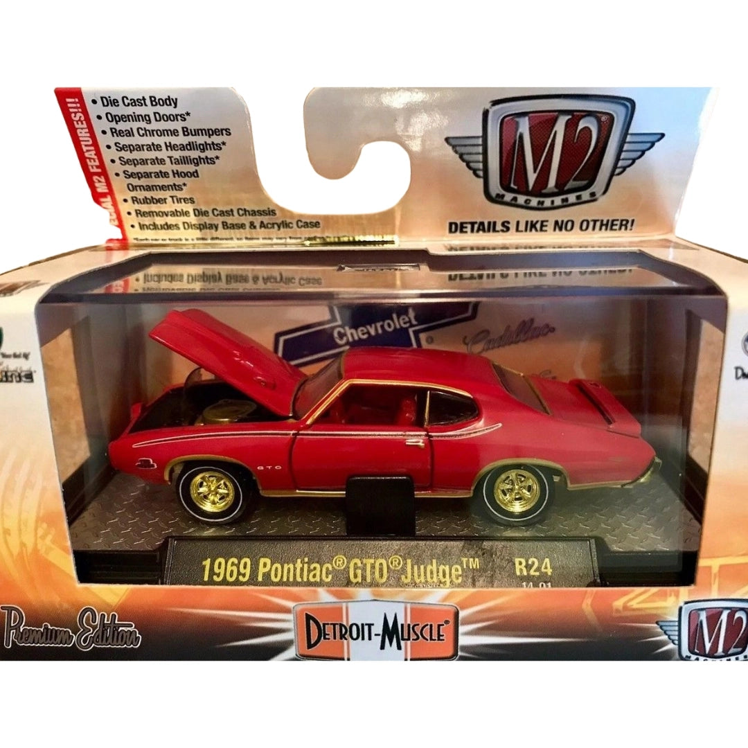 1969 Pontiac GTO Judge - Red (Detroit Muscle Release 24 - Chase)