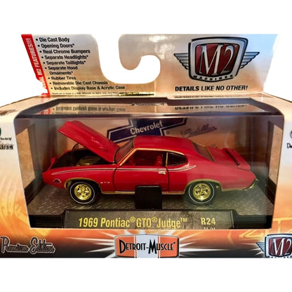 1969 Pontiac GTO Judge - Red (Detroit Muscle Release 24 - Chase)