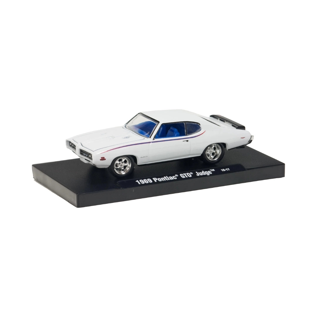 1969 Pontiac GTO Judge - White (Blister Card)