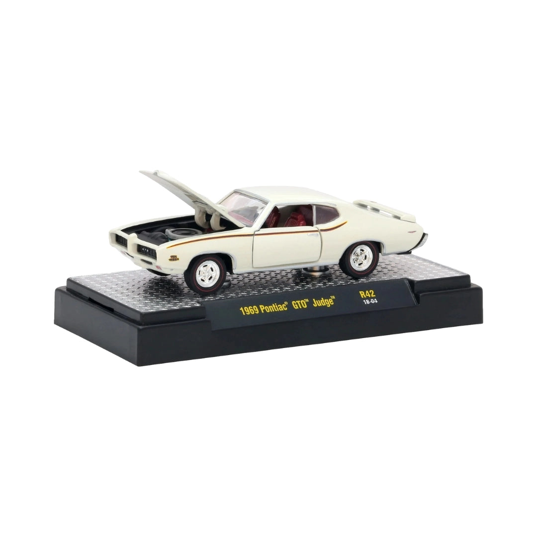 1969 Pontiac GTO Judge - White (Detroit Muscle Release 42)