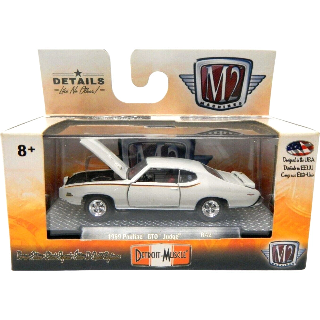 1969 Pontiac GTO Judge - White (Detroit Muscle Release 42)