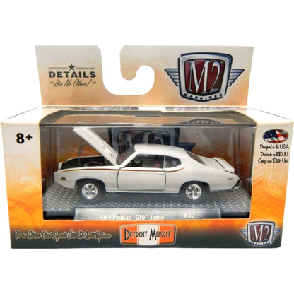 1969 Pontiac GTO Judge - White (Detroit Muscle Release 42)