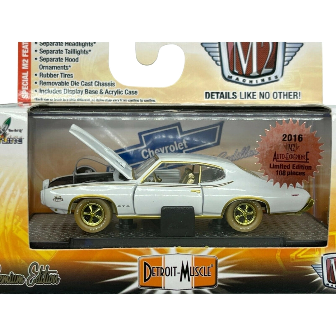 1969 Pontiac GTO Judge - White (Detroit Muscle Single Car Release - Chase, Auto-Experience Exclusive)