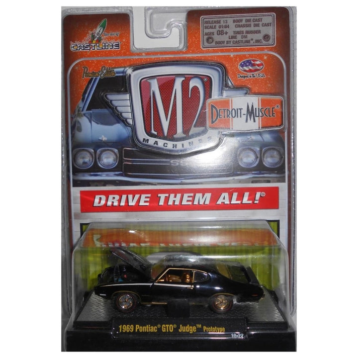 1969 Pontiac GTO Judge Prototype - Black (Clamshell Blister - Chase)