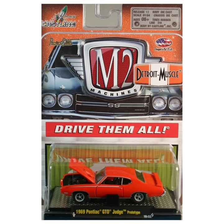 1969 Pontiac GTO Judge Prototype - Orange (Clamshell Blister)