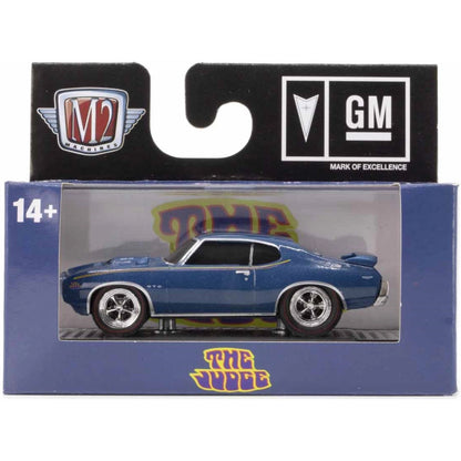 1969 Pontiac GTO Judge – Blue (Silver Rims)