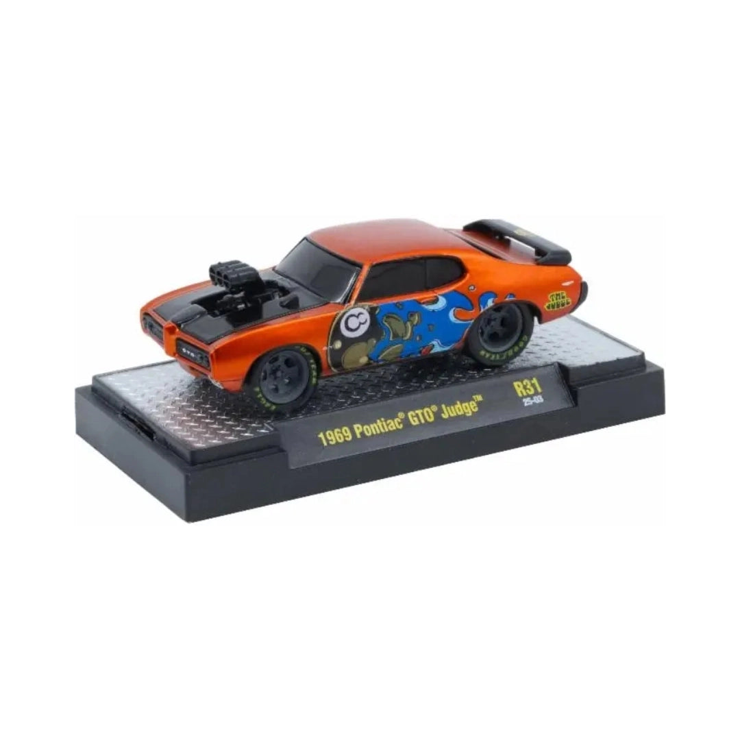 1969 Pontiac GTO Judge – Orange & Blue (Goodyear Livery)