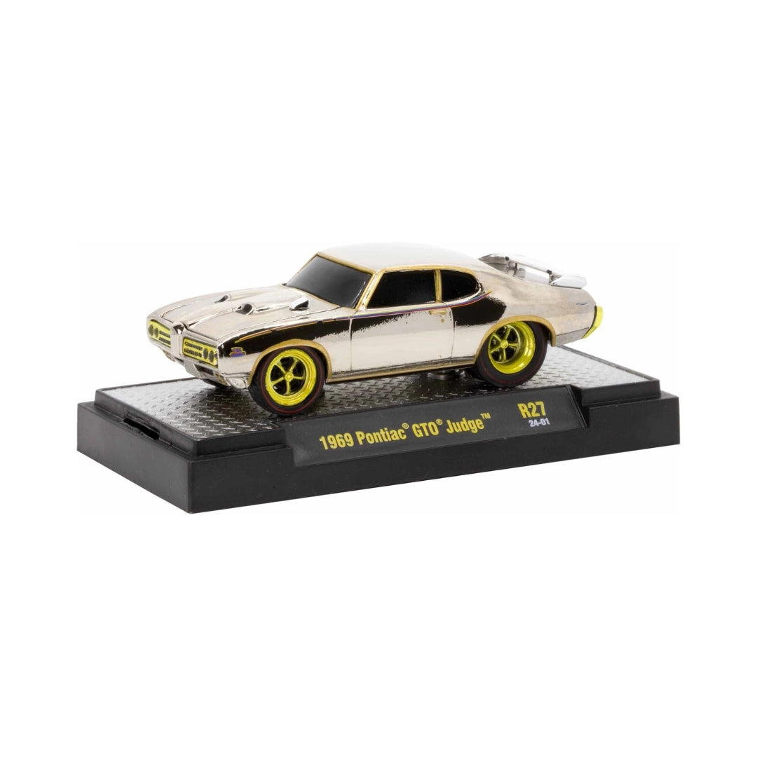 1969 Pontiac GTO Judge – White & Gold (Super Chase)