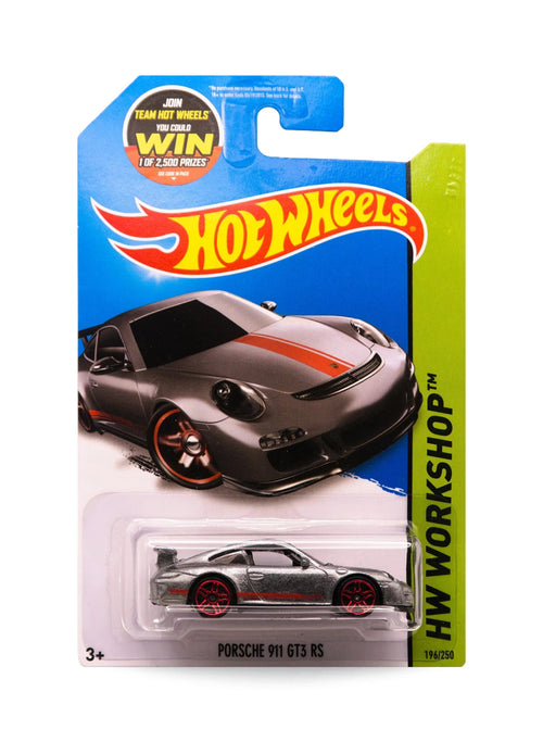 Hot Wheels Walmart Exclusive ZAMAC Editions 2015 Porsche 911 GT3 RS 1:64 – ZAMAC