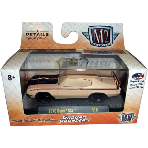 1970 Buick GSX - Beige/Tan (Ground Pounders Release 16 Super Chase)
