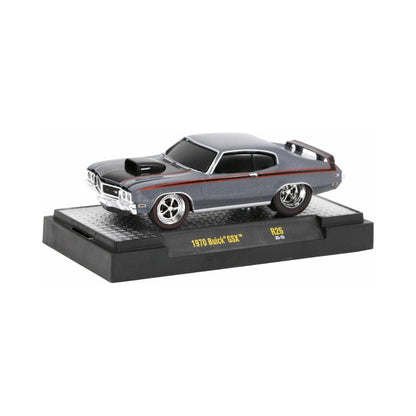 1970 Buick GSX - Gray with Red Stripe (Ground Pounders Release 26)