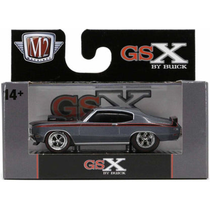 1970 Buick GSX - Gray with Red Stripe (Ground Pounders Release 26)