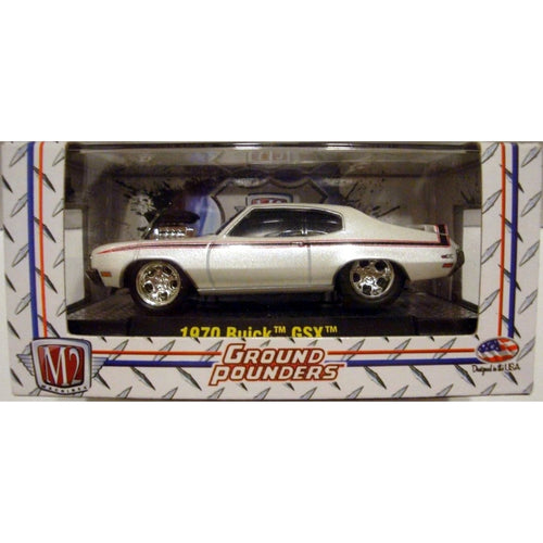 1970 Buick GSX - White with Black/Red Stripe (Box)