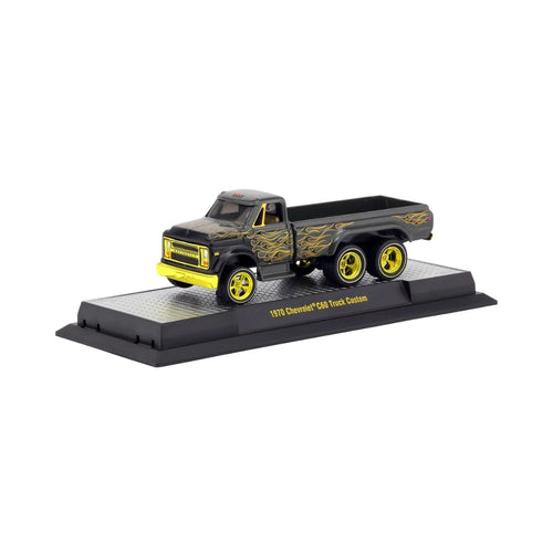 1970 Chevrolet C60 Truck Custom - Black/Yellow SEMA Show Chase (Yellow Wheels)