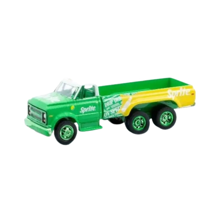 1970 Chevrolet C60 Truck Custom - Green/Yellow Sprite Chase (Green Wheels)
