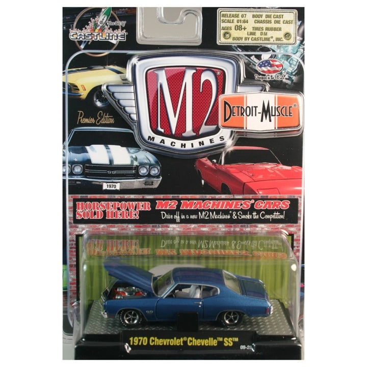 1970 Chevrolet Chevelle SS - Blue (Detroit-Muscle Release 07)