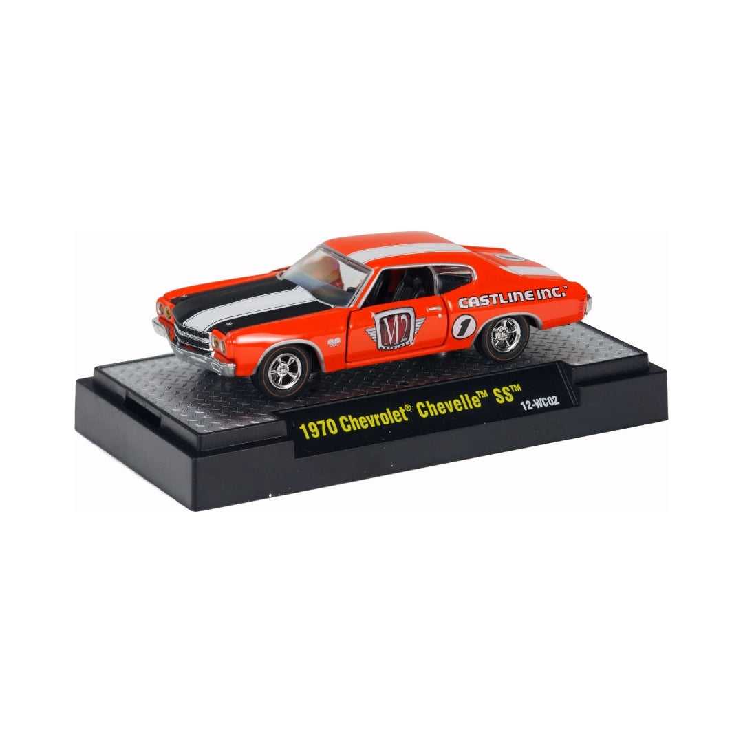 1970 Chevrolet Chevelle SS - Orange / Castline Inc. Graphics (Box Version)