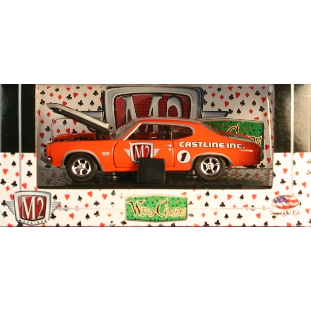 1970 Chevrolet Chevelle SS - Orange / Castline Inc. Graphics (Box Version)