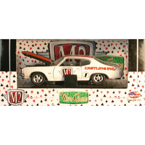 1970 Chevrolet Chevelle SS - White / Black Stripe / Castline Inc. Graphics (Box Version)