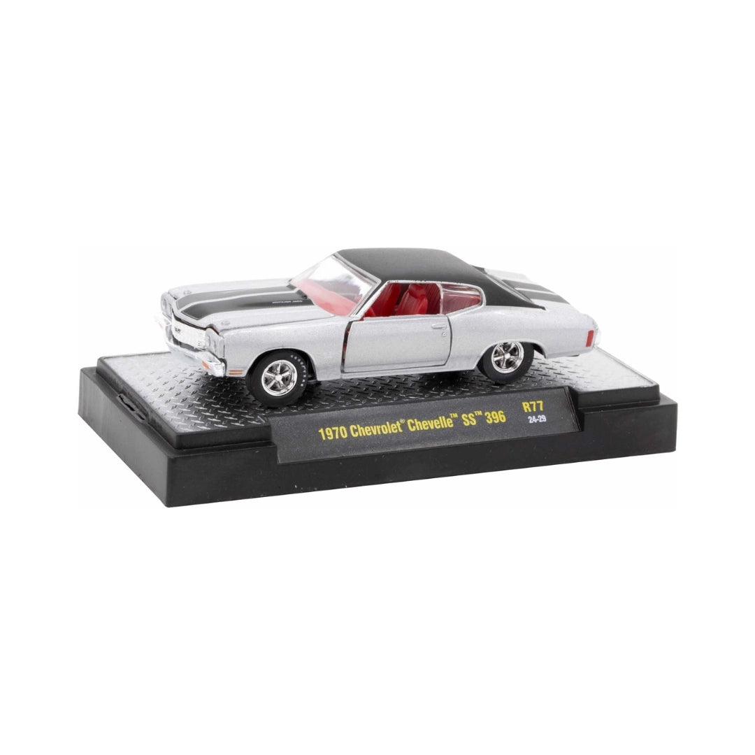 1970 Chevrolet Chevelle SS 396 - Silver / Black Roof
