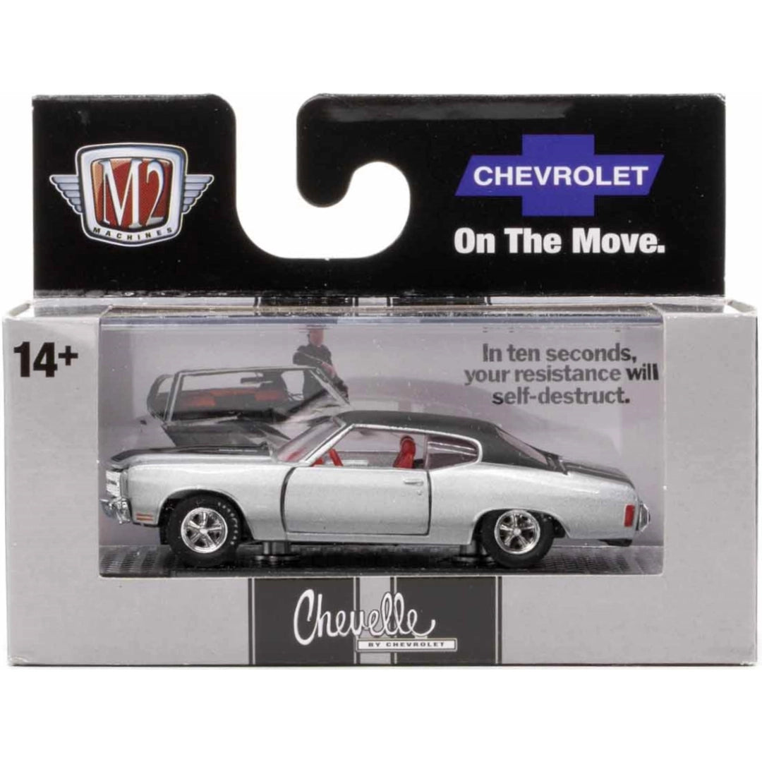 1970 Chevrolet Chevelle SS 396 - Silver / Black Roof